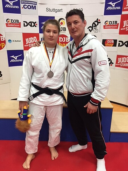 Renée Lucht 2. Platz +78kg